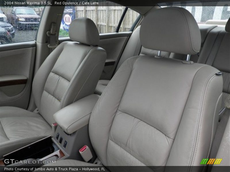 Red Opulence / Cafe Latte 2004 Nissan Maxima 3.5 SL