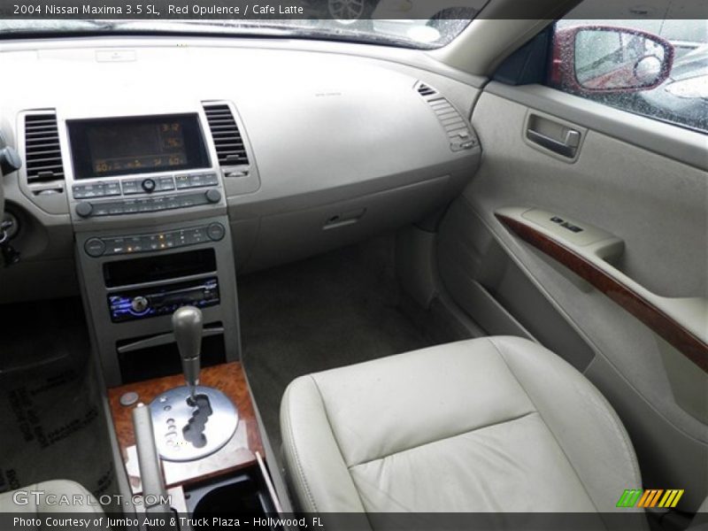 Red Opulence / Cafe Latte 2004 Nissan Maxima 3.5 SL