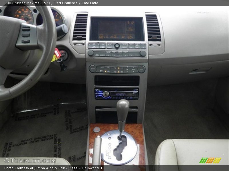 Red Opulence / Cafe Latte 2004 Nissan Maxima 3.5 SL