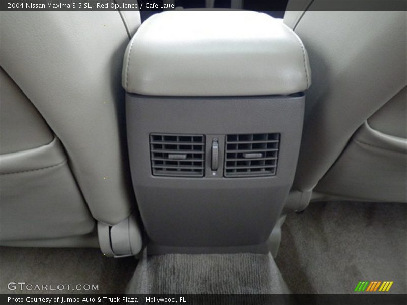 Red Opulence / Cafe Latte 2004 Nissan Maxima 3.5 SL