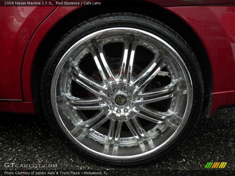 Red Opulence / Cafe Latte 2004 Nissan Maxima 3.5 SL