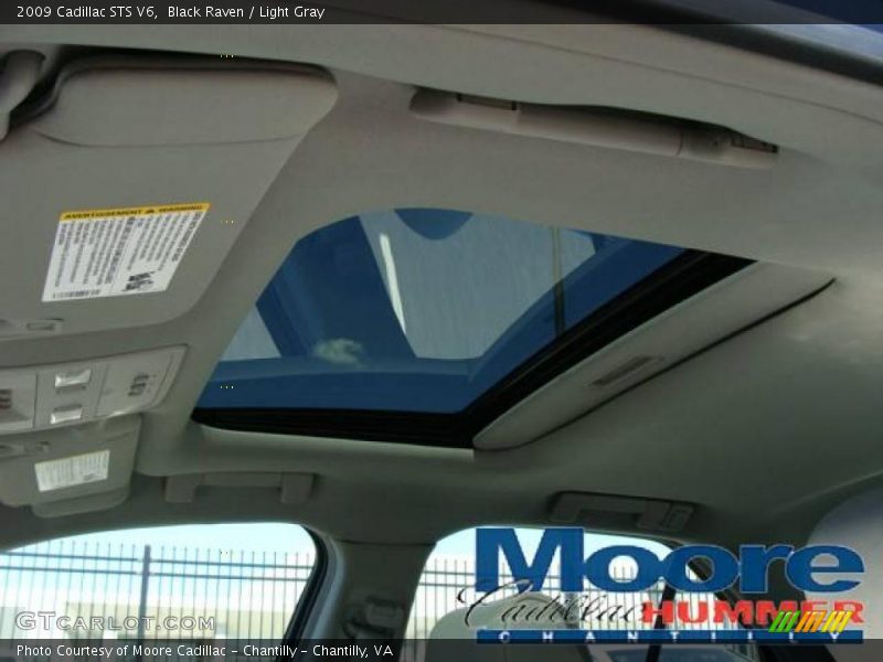 Black Raven / Light Gray 2009 Cadillac STS V6