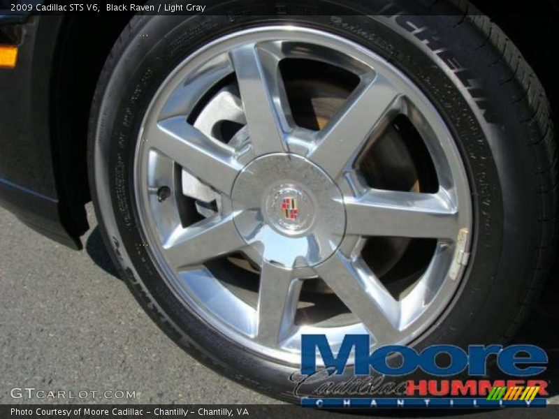 Black Raven / Light Gray 2009 Cadillac STS V6