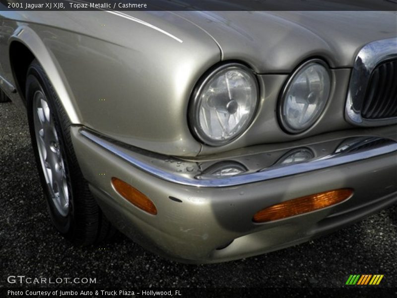 Topaz Metallic / Cashmere 2001 Jaguar XJ XJ8