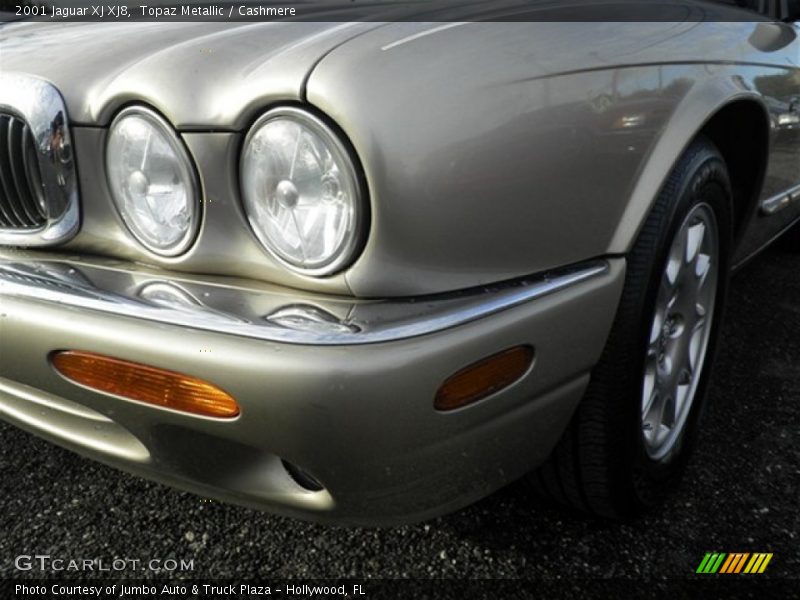 Topaz Metallic / Cashmere 2001 Jaguar XJ XJ8