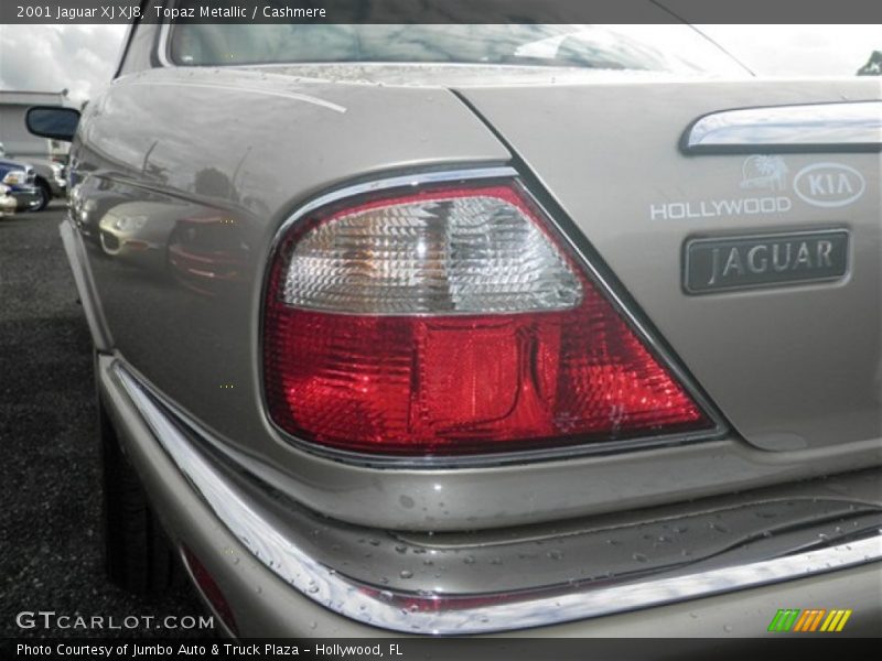 Topaz Metallic / Cashmere 2001 Jaguar XJ XJ8