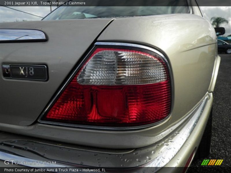 Topaz Metallic / Cashmere 2001 Jaguar XJ XJ8