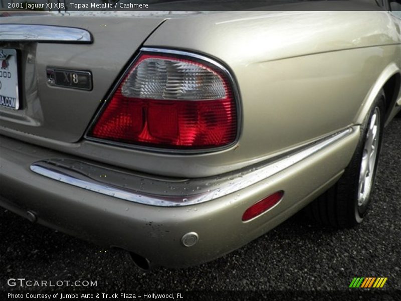 Topaz Metallic / Cashmere 2001 Jaguar XJ XJ8