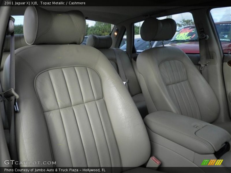 Topaz Metallic / Cashmere 2001 Jaguar XJ XJ8