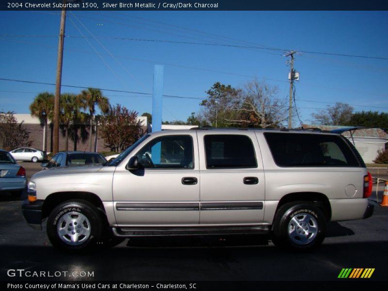 Silver Birch Metallic / Gray/Dark Charcoal 2004 Chevrolet Suburban 1500