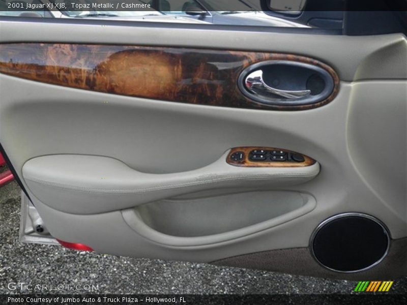 Topaz Metallic / Cashmere 2001 Jaguar XJ XJ8