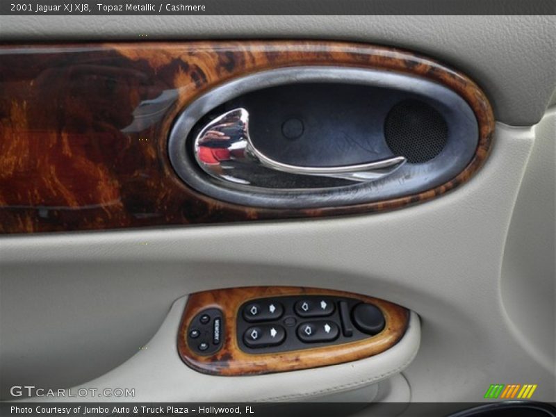 Topaz Metallic / Cashmere 2001 Jaguar XJ XJ8