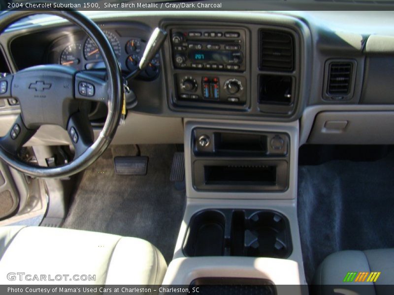 Silver Birch Metallic / Gray/Dark Charcoal 2004 Chevrolet Suburban 1500