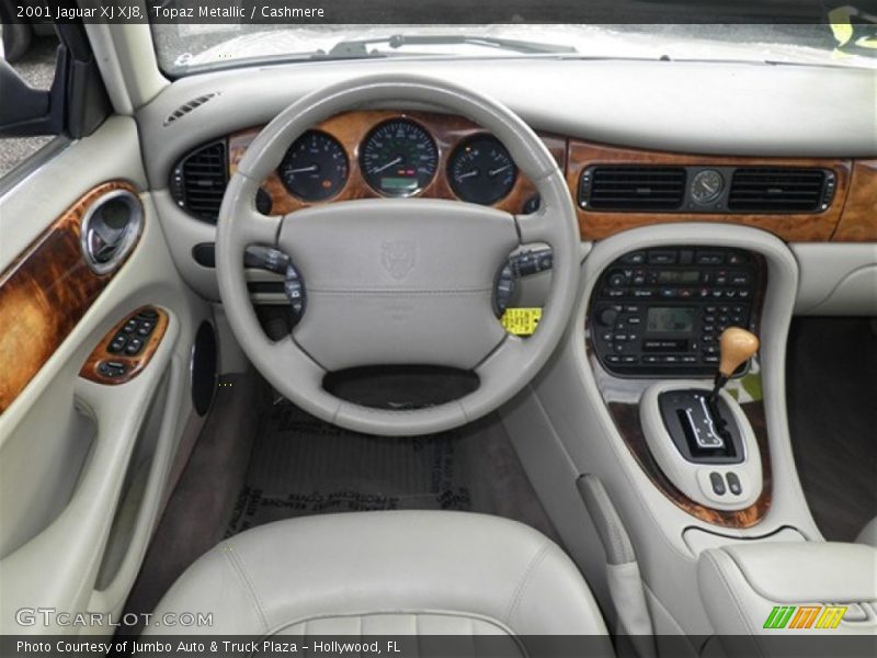 Topaz Metallic / Cashmere 2001 Jaguar XJ XJ8