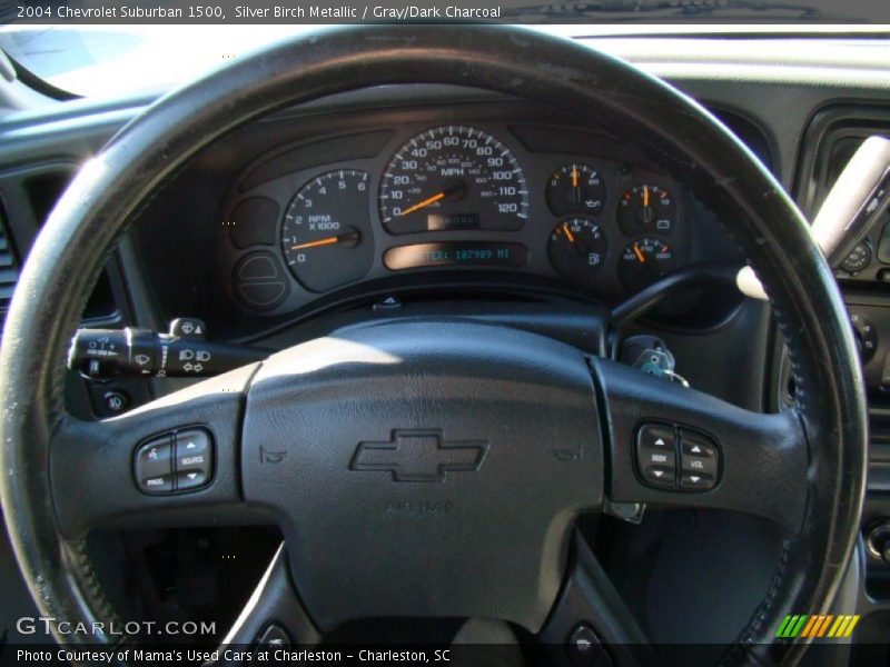 Silver Birch Metallic / Gray/Dark Charcoal 2004 Chevrolet Suburban 1500
