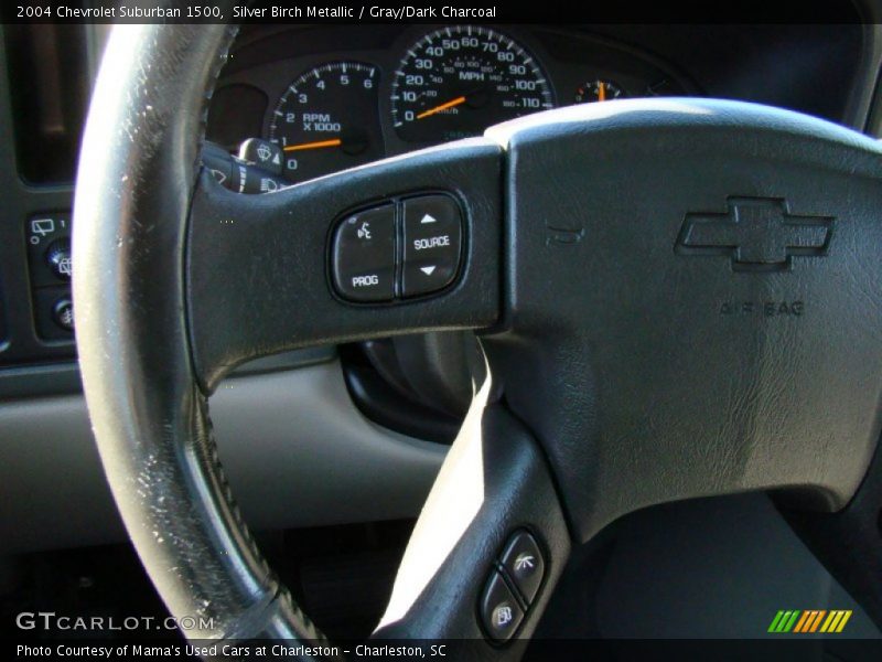 Silver Birch Metallic / Gray/Dark Charcoal 2004 Chevrolet Suburban 1500