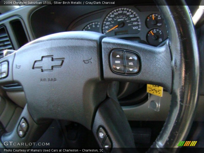 Silver Birch Metallic / Gray/Dark Charcoal 2004 Chevrolet Suburban 1500