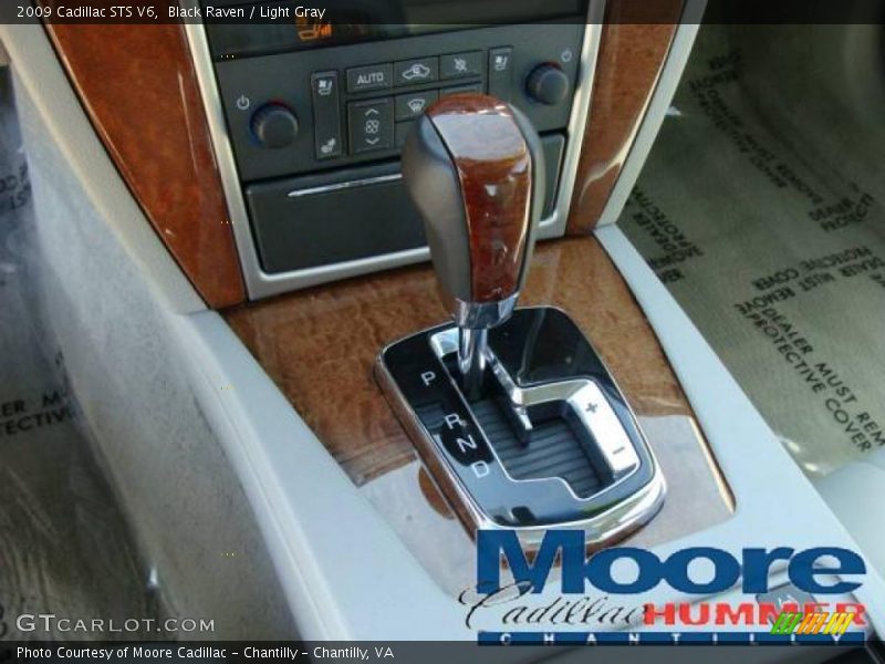 Black Raven / Light Gray 2009 Cadillac STS V6