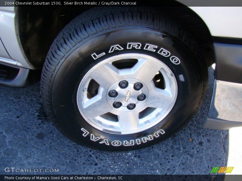 Silver Birch Metallic / Gray/Dark Charcoal 2004 Chevrolet Suburban 1500