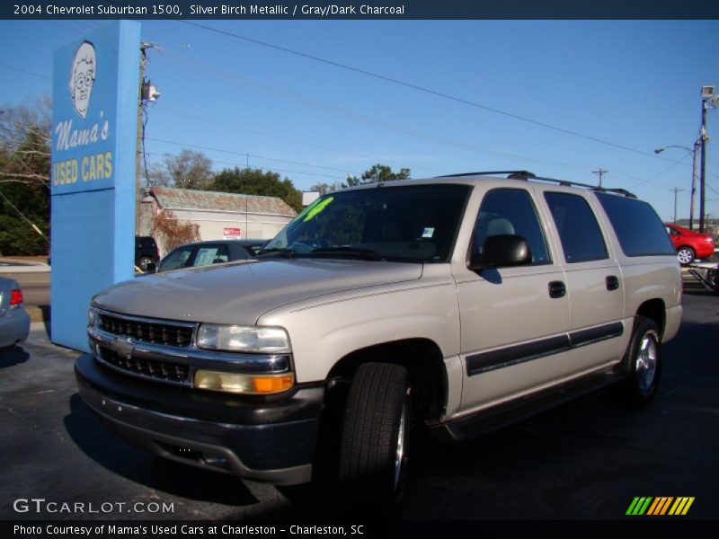 Silver Birch Metallic / Gray/Dark Charcoal 2004 Chevrolet Suburban 1500