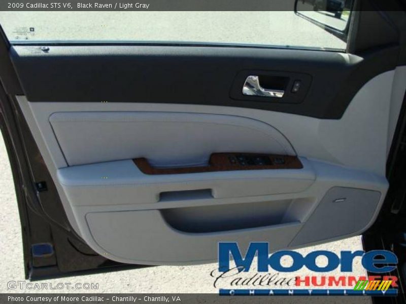 Black Raven / Light Gray 2009 Cadillac STS V6