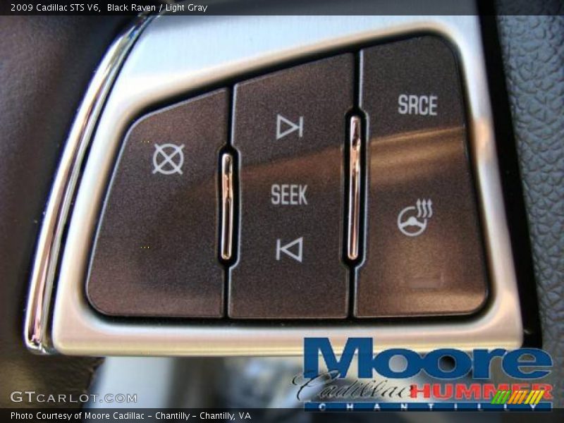Black Raven / Light Gray 2009 Cadillac STS V6
