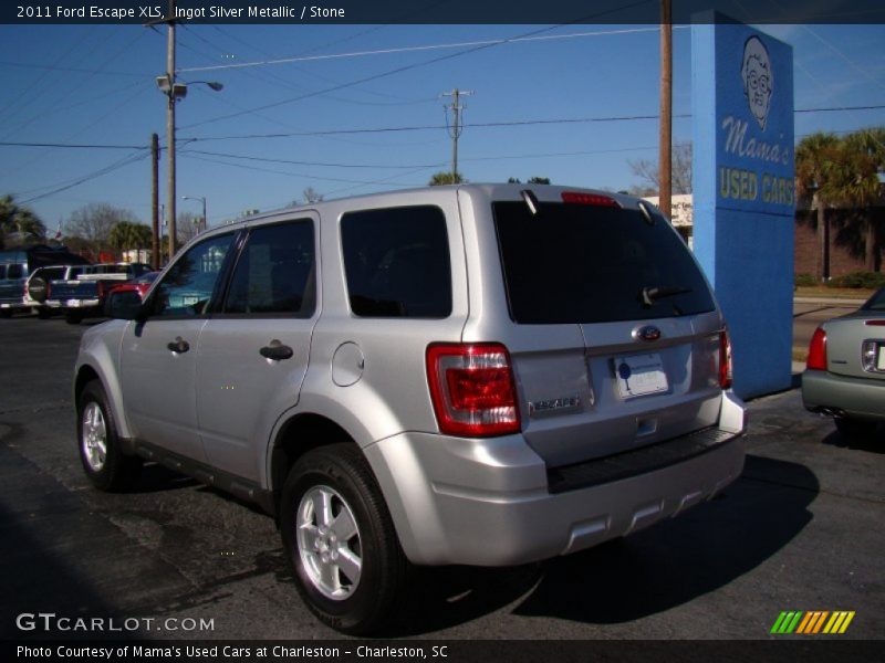 Ingot Silver Metallic / Stone 2011 Ford Escape XLS