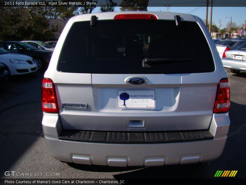 Ingot Silver Metallic / Stone 2011 Ford Escape XLS