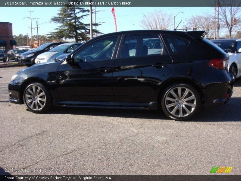 Obsidian Black Pearl / Carbon Black 2010 Subaru Impreza WRX Wagon