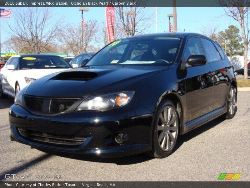 Obsidian Black Pearl / Carbon Black 2010 Subaru Impreza WRX Wagon