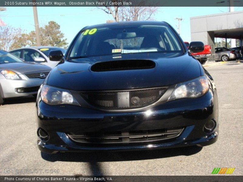 Obsidian Black Pearl / Carbon Black 2010 Subaru Impreza WRX Wagon