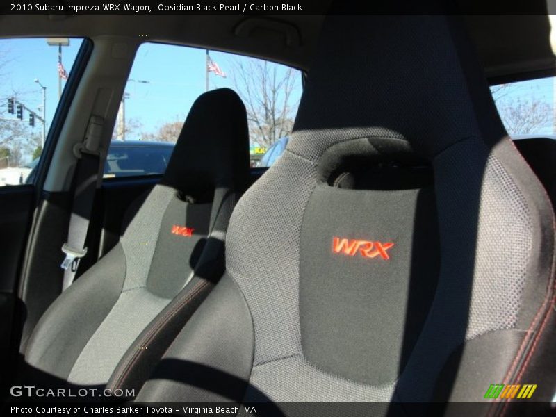Obsidian Black Pearl / Carbon Black 2010 Subaru Impreza WRX Wagon