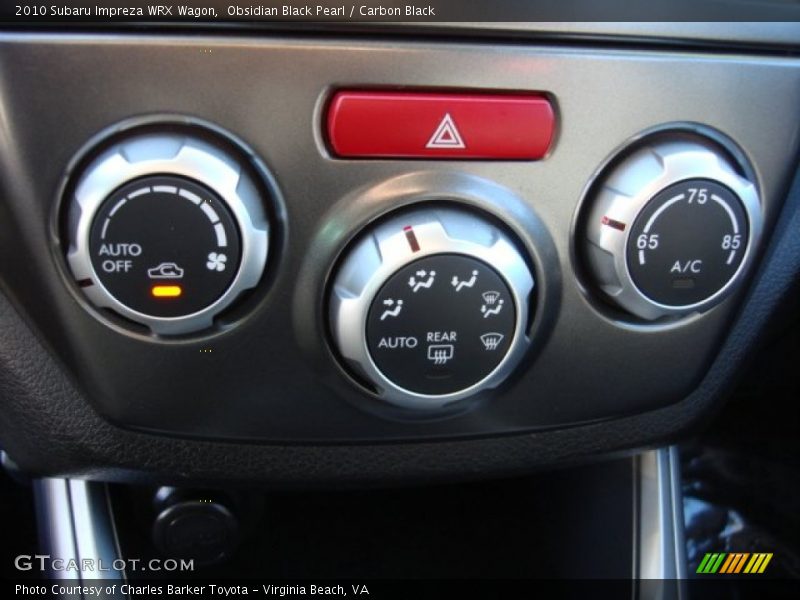 Obsidian Black Pearl / Carbon Black 2010 Subaru Impreza WRX Wagon