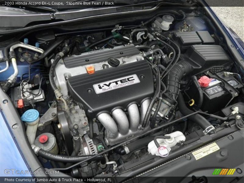  2003 Accord EX-L Coupe Engine - 2.4 Liter DOHC 16-Valve i-VTEC 4 Cylinder