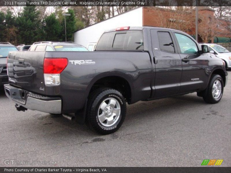 Magnetic Gray Metallic / Graphite Gray 2011 Toyota Tundra TRD Double Cab 4x4