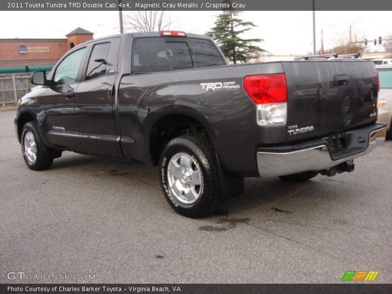 Magnetic Gray Metallic / Graphite Gray 2011 Toyota Tundra TRD Double Cab 4x4