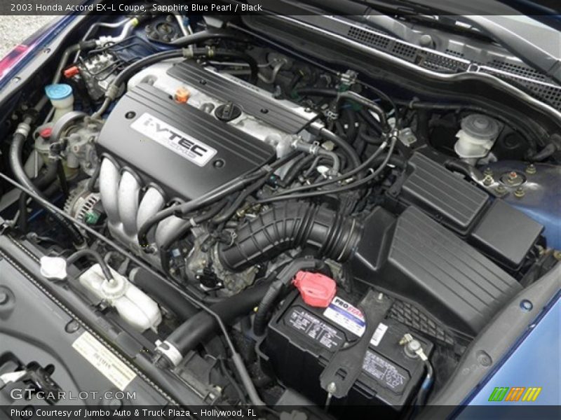  2003 Accord EX-L Coupe Engine - 2.4 Liter DOHC 16-Valve i-VTEC 4 Cylinder