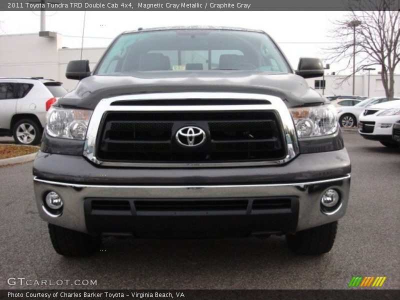Magnetic Gray Metallic / Graphite Gray 2011 Toyota Tundra TRD Double Cab 4x4