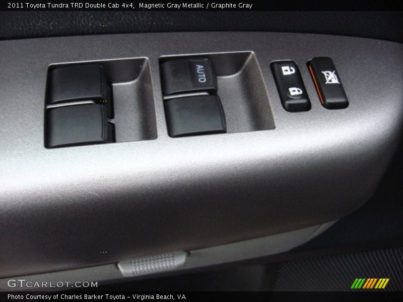 Magnetic Gray Metallic / Graphite Gray 2011 Toyota Tundra TRD Double Cab 4x4