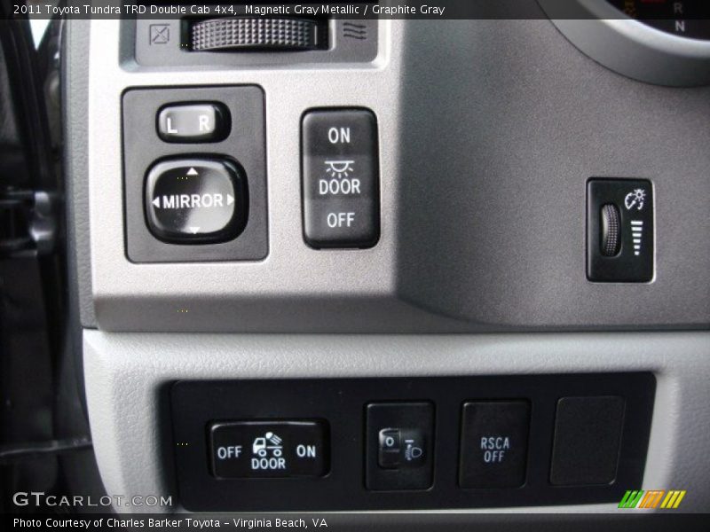 Magnetic Gray Metallic / Graphite Gray 2011 Toyota Tundra TRD Double Cab 4x4