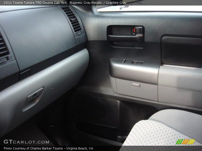 Magnetic Gray Metallic / Graphite Gray 2011 Toyota Tundra TRD Double Cab 4x4