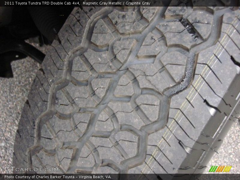 Magnetic Gray Metallic / Graphite Gray 2011 Toyota Tundra TRD Double Cab 4x4