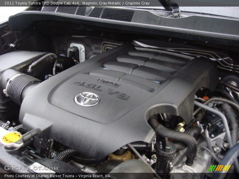 Magnetic Gray Metallic / Graphite Gray 2011 Toyota Tundra TRD Double Cab 4x4