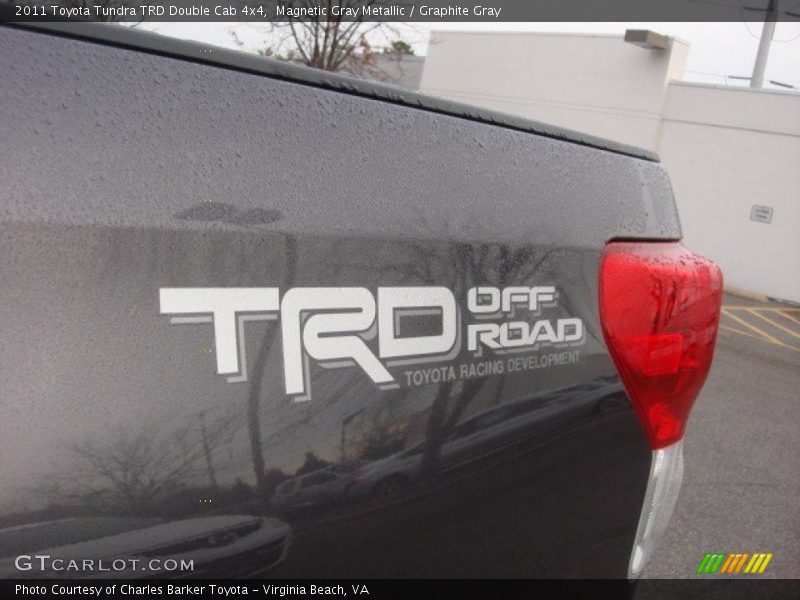 Magnetic Gray Metallic / Graphite Gray 2011 Toyota Tundra TRD Double Cab 4x4