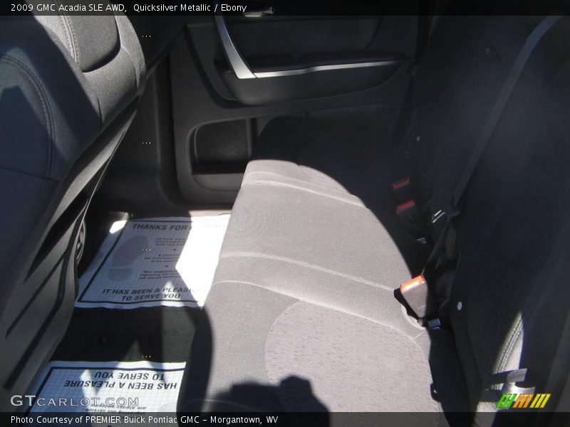 Quicksilver Metallic / Ebony 2009 GMC Acadia SLE AWD