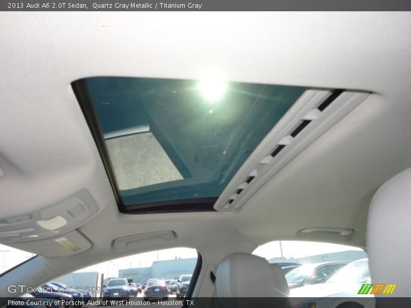 Quartz Gray Metallic / Titanium Gray 2013 Audi A6 2.0T Sedan