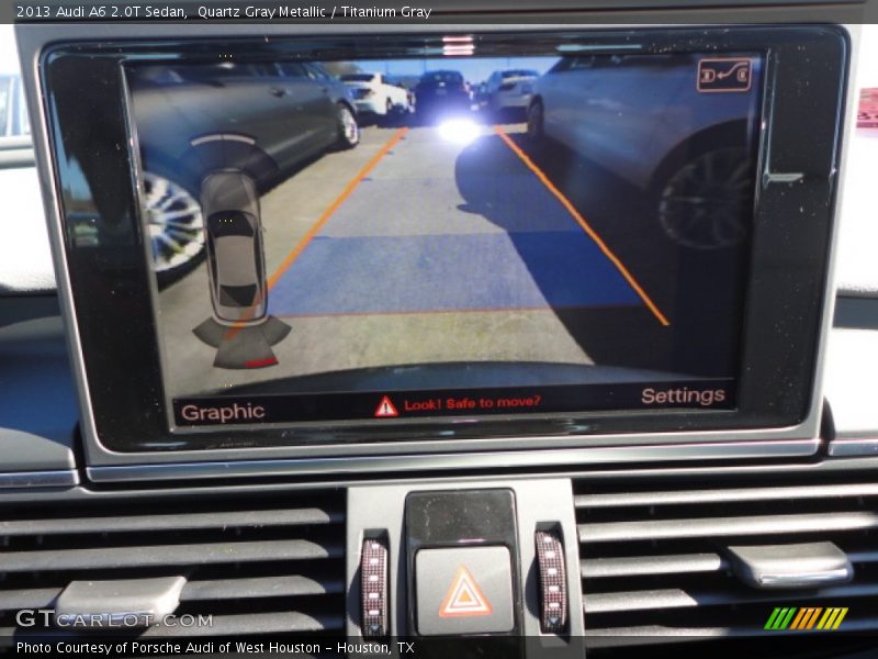 Quartz Gray Metallic / Titanium Gray 2013 Audi A6 2.0T Sedan