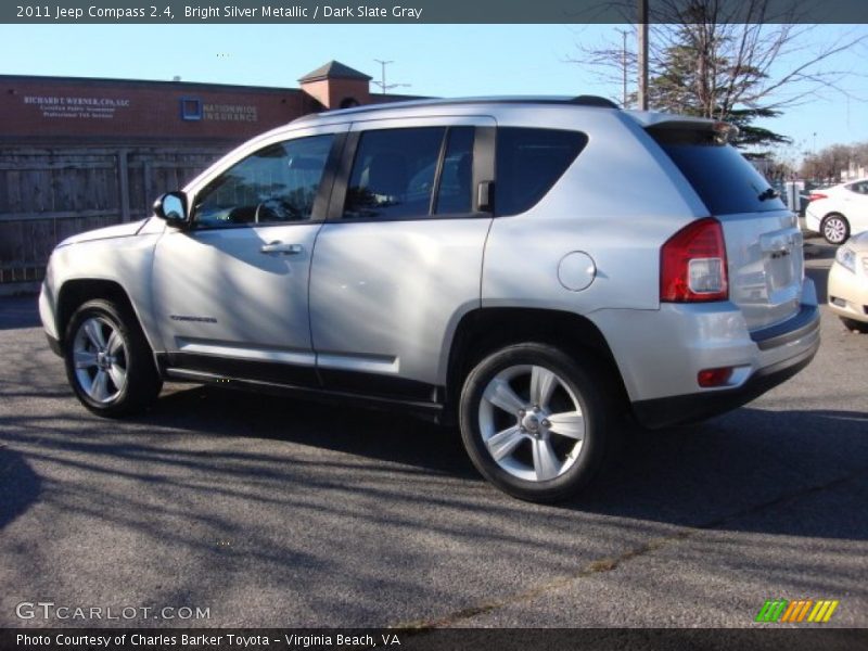 Bright Silver Metallic / Dark Slate Gray 2011 Jeep Compass 2.4