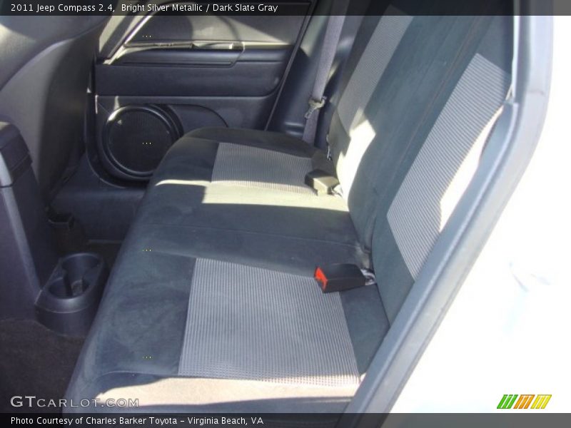 Bright Silver Metallic / Dark Slate Gray 2011 Jeep Compass 2.4