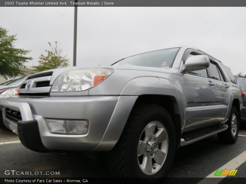 Titanium Metallic / Stone 2003 Toyota 4Runner Limited 4x4